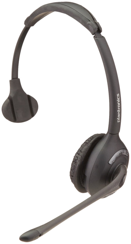 Plantronics 86919-01 Spare WH300 Over The Head Monaural Headset DECT 6.0 for CS510 and CS500 Series, Headset Only
