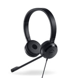 Dell 74J6M Pro Stereo USB Headset, UC350, Black