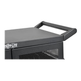 Tripp Lite Charging Station Cart Conversion Kit with Handle, Casters and Power Cord Manager for 16-Device AC and USB Charging Stations (CSHANDLEKIT2)