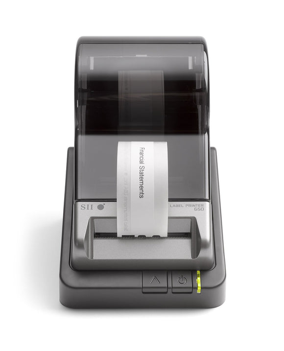 Seiko Instruments Smart Label Printer 650, USB, PC/Mac, 3.94 inches/second, 300 DPI