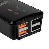 ARCTIC Home 4500 USB Portable Wall Charger, 4-Port 4.5A Total Output, Fast-Charge, US Plug, Black