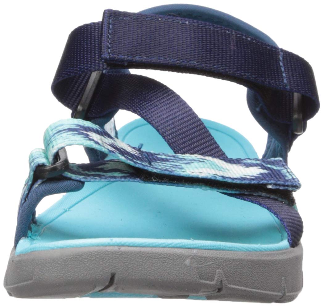 Northside Women's Kenya Sandal, Navy/Light Blue, 6 M US