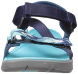 Northside Women's Kenya Sandal, Navy/Light Blue, 9 M US
