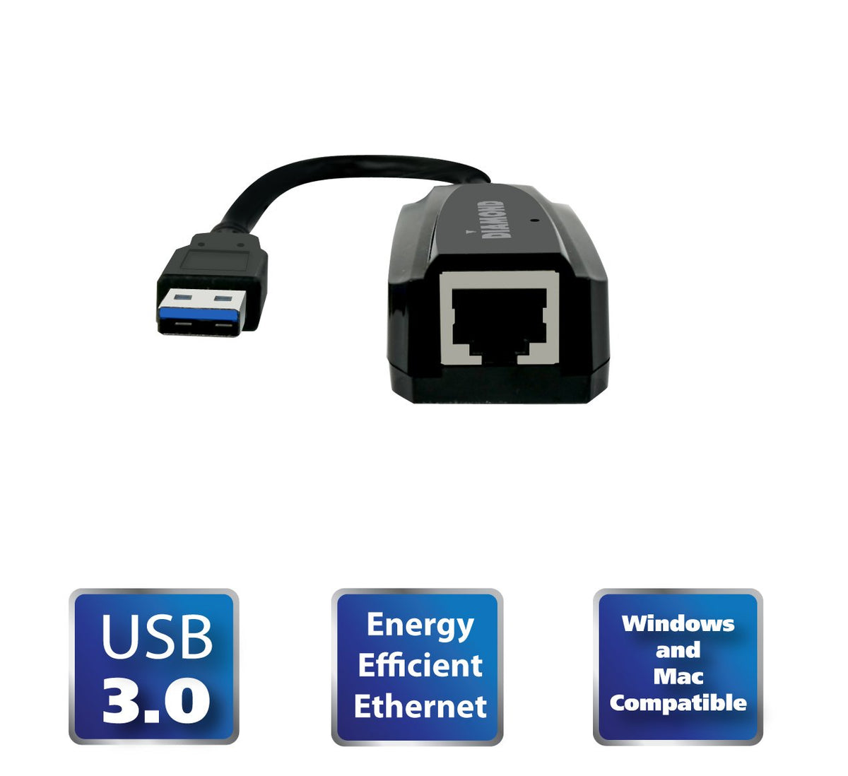 USB 3.0 Gigabit Adapter to 10/100/1000 Ntwk Adapter
