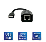 USB 3.0 Gigabit Adapter to 10/100/1000 Ntwk Adapter