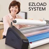 Pinnacle 27 EZload 27-Inch Roll Laminator, Blue/Grey