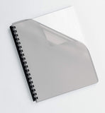 Fellowes 5224601 Futura Presentation Covers-Oversize, Smoke Lined, 25 Pack