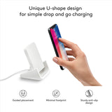 Refurbished Logitech Powered Wireless Charging Stand for iPhone 8, 8 Plus, X, XS, XS Max and XR
