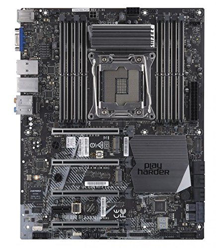 SuperMicro Superworkstation 5039AD-I - MDT - No CPU - 0 GB, Black
