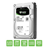 Seagate Exos 7E8 6TB 512e SATA 256MB Cache 3.5-Inch Enterprise Hard Drive (ST6000NM0115)