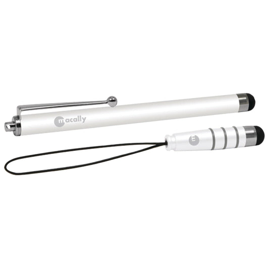 Macally PenPal Stylus for iPad and iPhone (White)