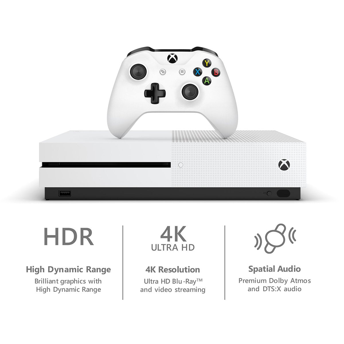 Xbox One S 1TB Console - PLAYERUNKNOWN'S BATTLEGROUNDS Bundle [Discontinued]