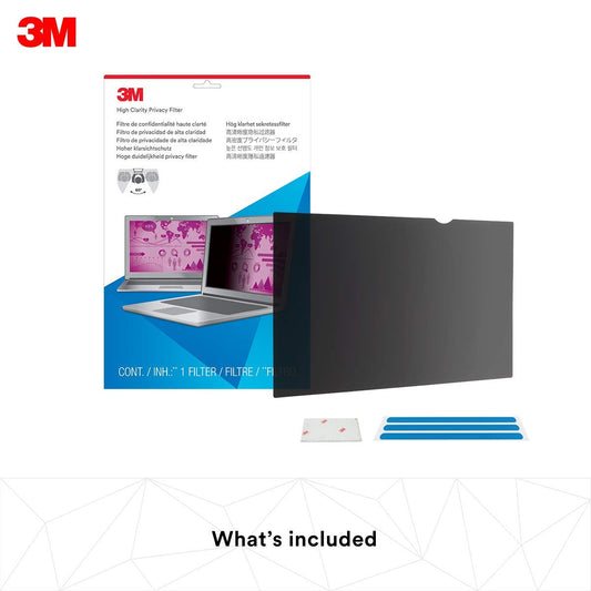 3M Privacy Filter for 14" Laptop - High Clarity Black - Works for Lenovo X1 Carbon - 16:9 - HC140W9B