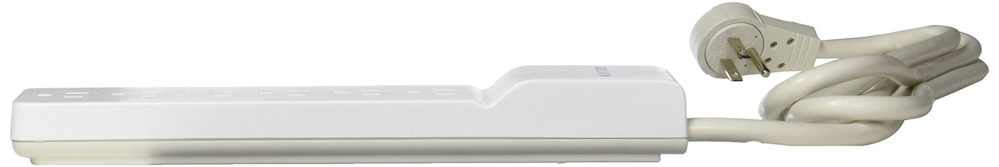 BKNBE10600006R - BELKIN BE106000-06R 6-Outlet Home Office Surge Protector with Rotating Plug
