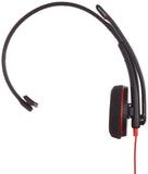 Plantronics 209748-22 Black Wire 3200 Series Corded UC headsets