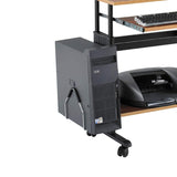 Safco Products Muv Stand-up Workstation, Gray, 1923GR