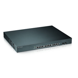 Zyxel 10 Port 1000/10G-BASE-T Smart Managed Switch Plus 2 Combo SFP+/RJ45, 12 Total Ports (XS1920-12)