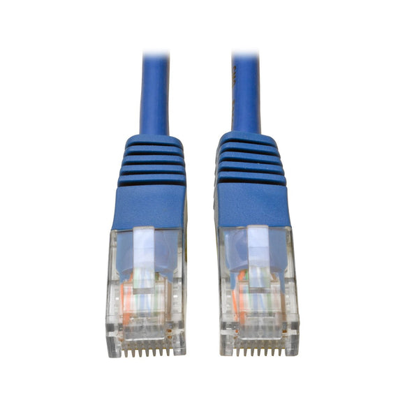 Tripp Lite N002-004-BL 4 Feet Cat5e Cat5 350MHz Molded Patch RJ45 Cable M/M (Blue)