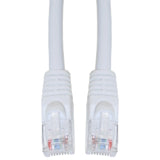 Cat6 Ethernet Cable - 7 ft - White - Patch Cable - Molded Cat6 Cable - Short Network Cable - Ethernet Cord - Cat 6 Cable - 7ft