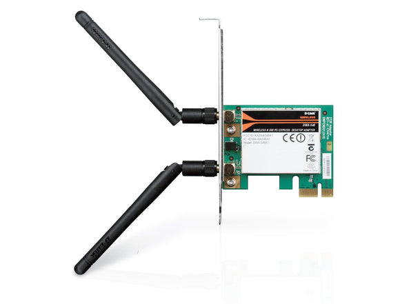 D-Link Wireless N300 PCIe Desktop Adapter (DWA-548)