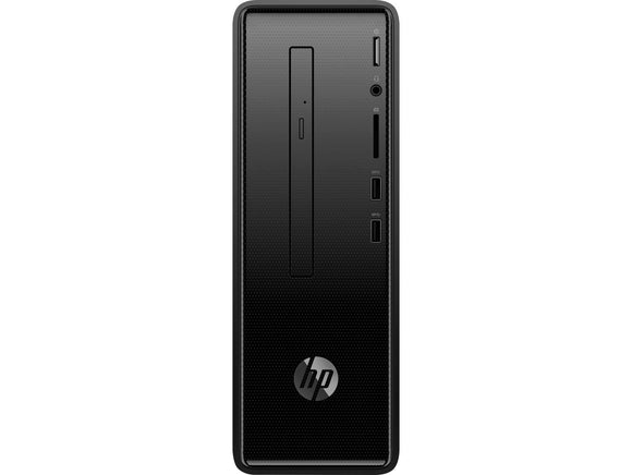 HP Slimline Desktop (AMD Dual-Core A9-9425, 8GB DDR4, 2TB HD, DVD Writer, Windows 10 Home, Black) 290-a0029