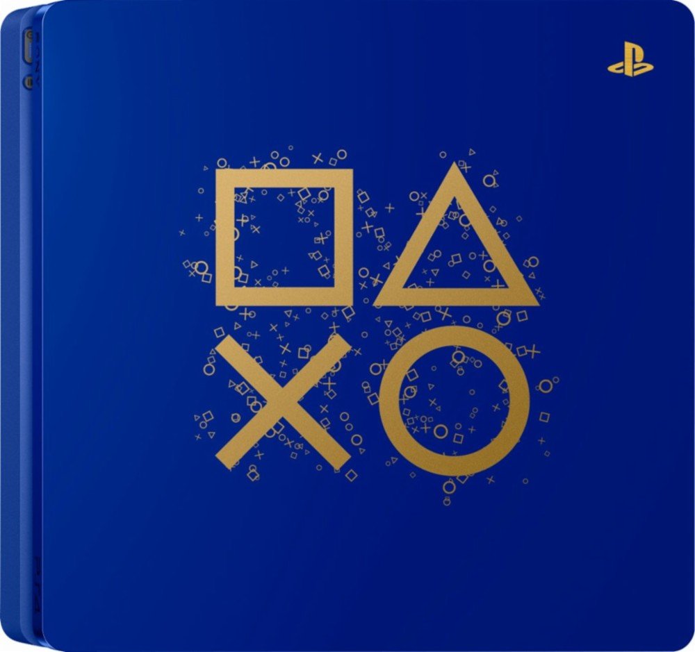 PlayStation 4 Slim 1TB Limited Edition Console - Days of Play Bundle [Discontinued]