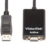 VisionTek DisplayPort to VGA Active Adapter (M/F) - 900342