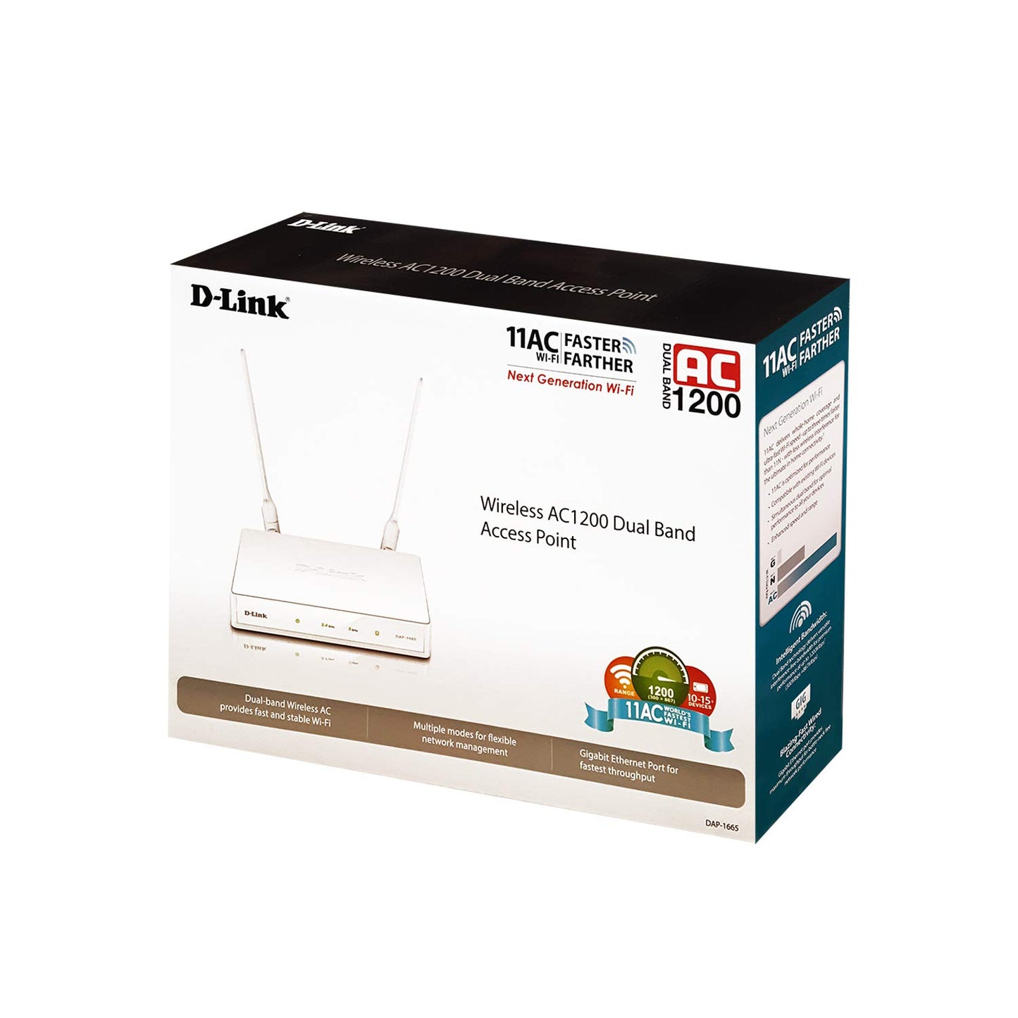 D-LINK Wireless 802.11ac Simultaneous Dual Band Access Point (DAP-1665)
