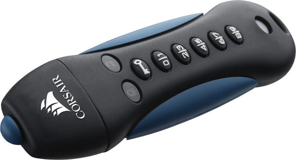 Flash Padlock 3 32GB Secure USB 3.0 Flash Drive with Keypad, Secure 256-bit Hardware AES encryption