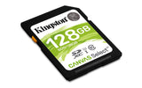 Kingston 128GB SDXC Canvas Select 80R CL10 UHS-I