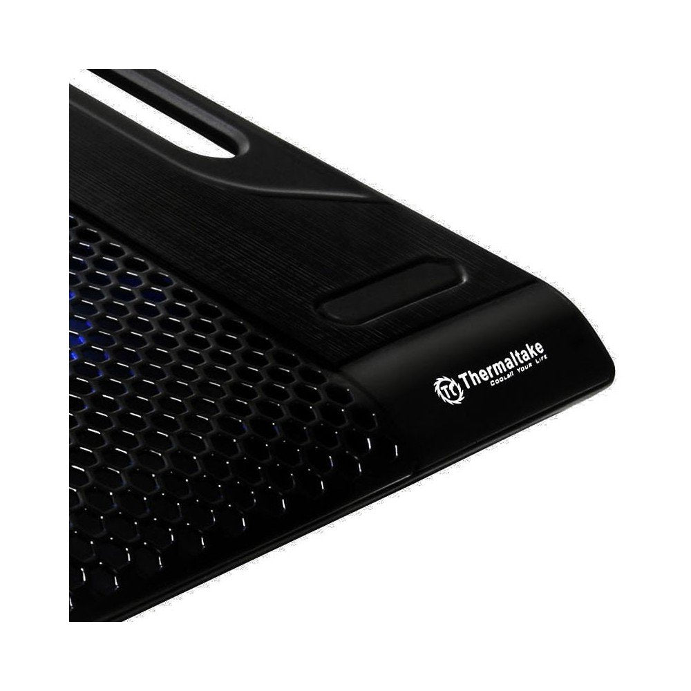 Thermaltake Massive23 LX Laptop Notebook Cooler Oversized 230 mm Blue LED Fan USB CLN0015