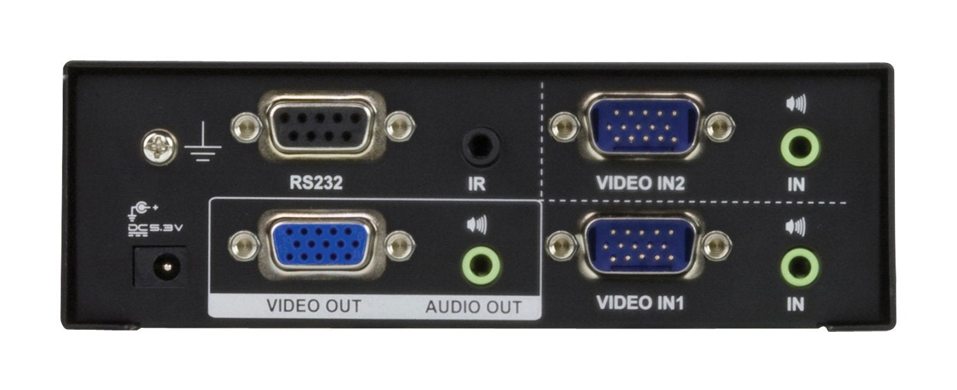 2port Vga/Audio Switch W/Rs232 1920x1440