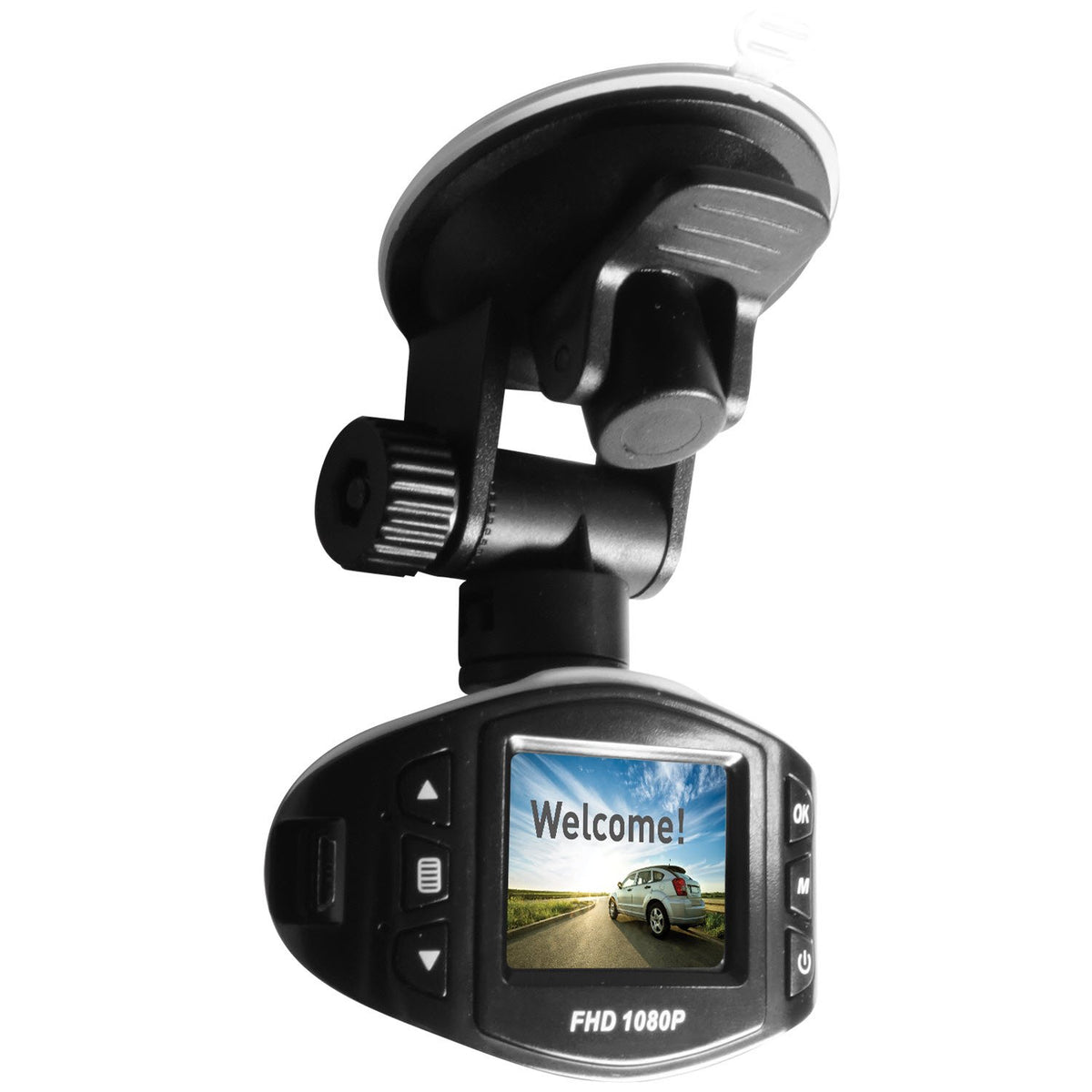 SECURITYMAN CARCAM-SDEII Mini Hd Car Camera Recorder Ii with Impact-Sensing Recording