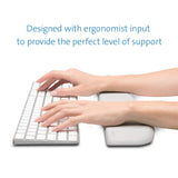 Kensington ErgoSoft Wrist Rest for Slim Keyboards, Grey (K50434WW)