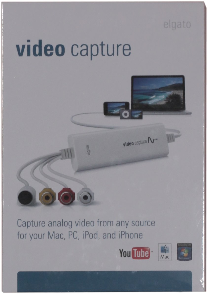 Elgato Video Capture - Digitize Video for Mac, PC or iPad (USB 2.0)
