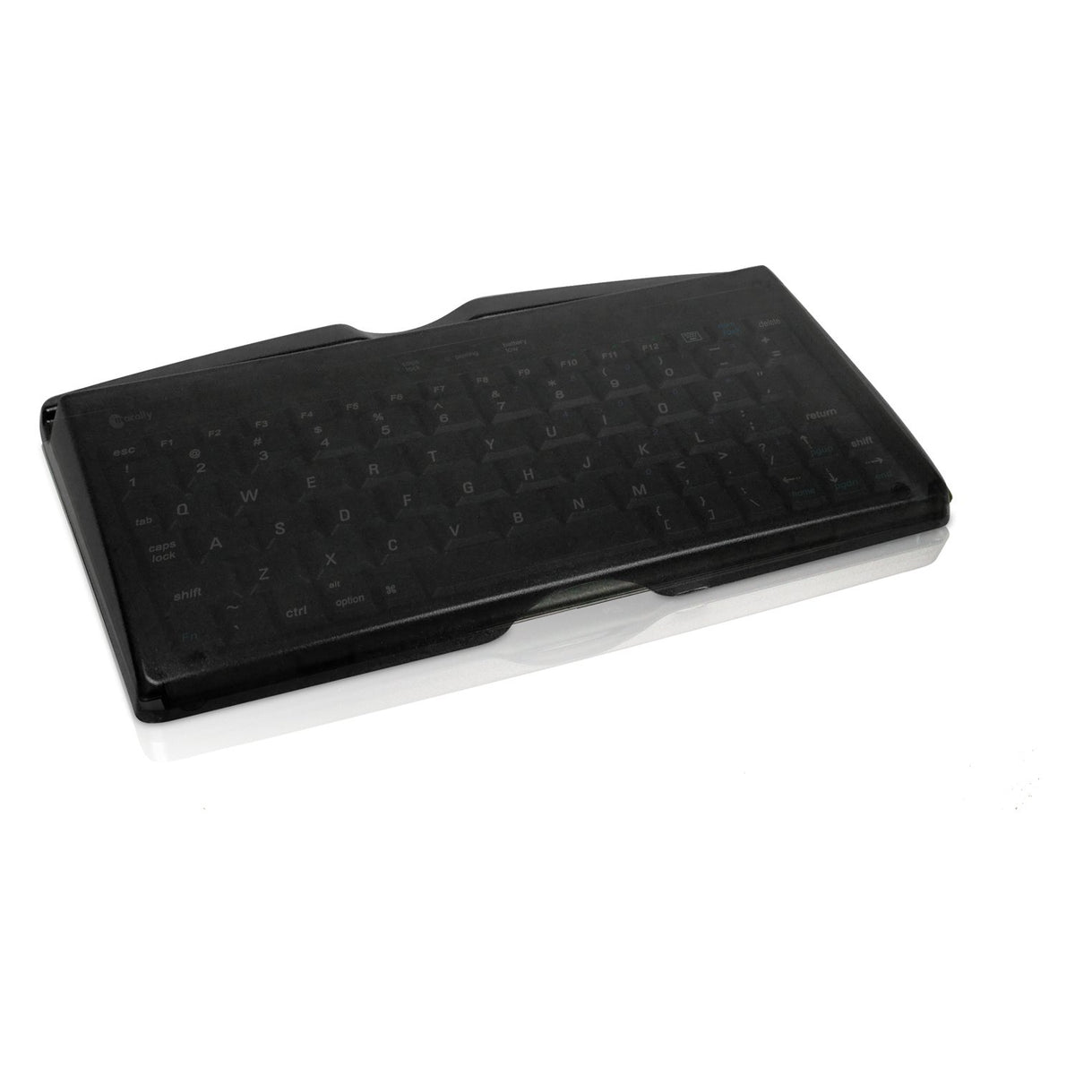 Macaroni Grill Bluetooth Keyboard with Viewing Stand (Vertical and Horizontal) for iPad, iPhone 3GS, iPod Touch 3G (Black)