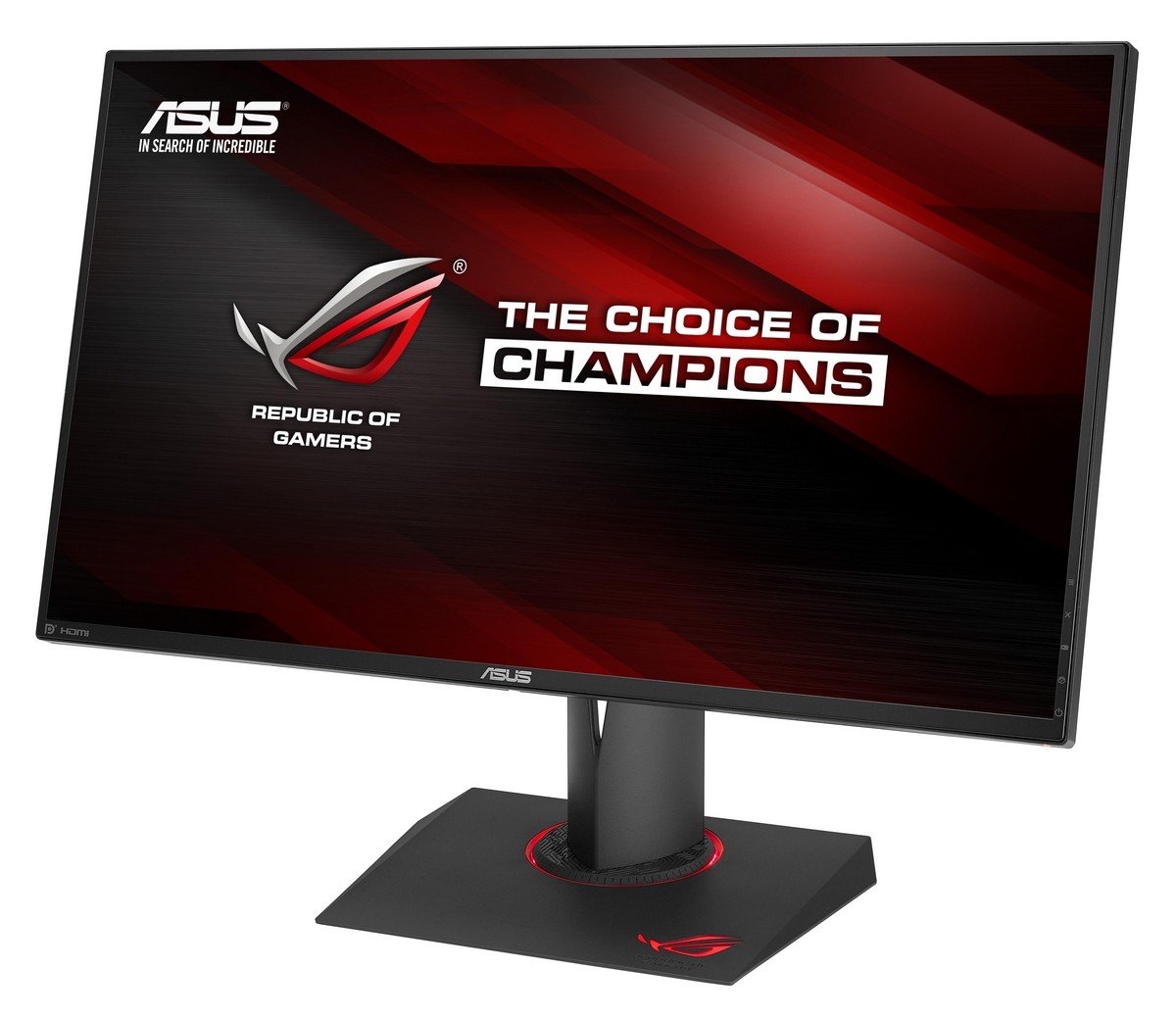 ASUS ROG PG279Q 27" Gaming Monitor WQHD 1440p IPS 165Hz DisplayPort Adjustable Ergonomic EyeCare G-SYNC