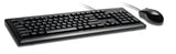 Kensington Keyboard and Mouse for Life Wired Desktop Set (K72436AM)