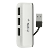 Belkin Travel USB 2.0 Hub (4-Port), White