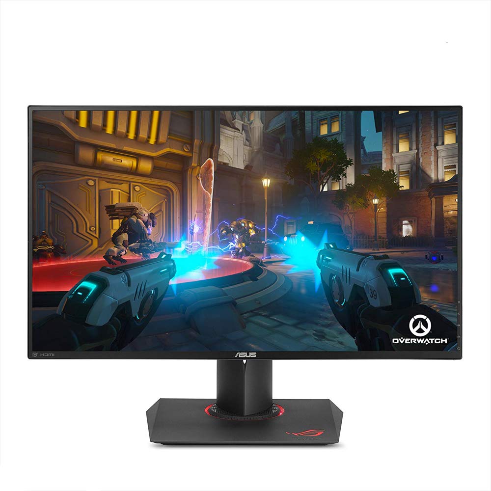 ASUS ROG PG279Q 27" Gaming Monitor WQHD 1440p IPS 165Hz DisplayPort Adjustable Ergonomic EyeCare G-SYNC
