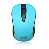 Adesso Ergonomic iMouse S70 - Wireless Optical Neon Mouse