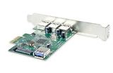 Syba USB 3.0 3 Port and 1 Internal Port PCI-e 2.0 x 1 Card SY-PEX20135