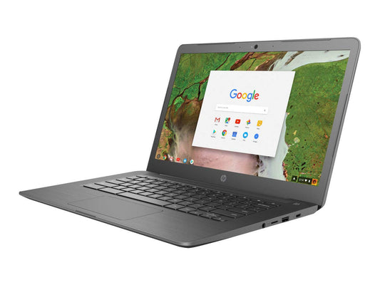 HP 3NU63UT#ABA Chromebook (Chrome OS, Intel Celeron 1.1 GHz, 14" LED-Lit Screen, Storage: 16 GB, RAM: 4 GB) Grey