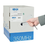 Tripp Lite N022-01K-GY 1000 Feet Cat5e 350MHz Bulk Solid PVC Cable