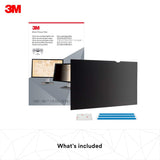 3M Computer Privacy Screen Filter for 19 inch Monitors - Black - Widescreen 16:10 - PF190W1B