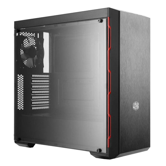 Open Box MasterCase MC500M Mid-Tower ATX Case w/Freeform Modular, Tempered Glass, RGB Panel Plate, Upgrade I/O Panel