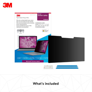 3M HCNMS002 High Clarity Privacy Filter for Microsoft Surface Laptop