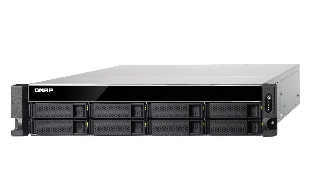 QNAP TS-873U-RP-16G-US 2U 8-Bay NAS/iSCSI IP-SAN, 10GbE, Redundant PSU