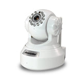 Securityman IPCAM-SD DIY Wireless/Wired IP Camera with H.264, SD Recorder, Night Vision, PTZ, 2-Way Audio - White