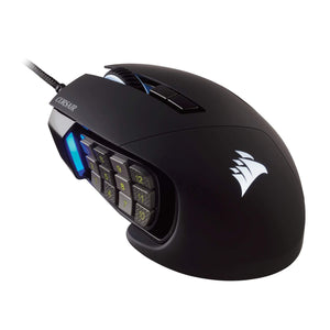 CORSAIR M65 Pro RGB - FPS Gaming Mouse - 12,000 DPI Optical Sensor - Adjustable DPI Sniper Button - Tunable Weights -  Black